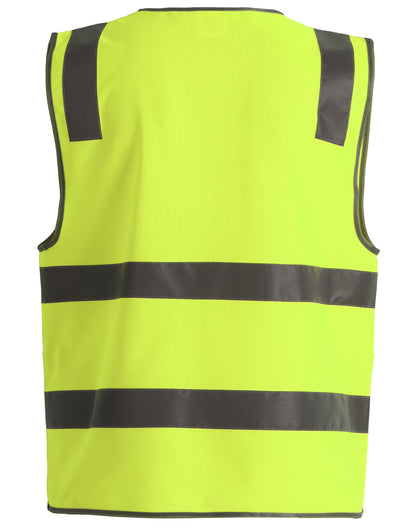 Winning Spirit Unisex Hi-vis Safety Vest With Id & Utility Pockets (SW04)