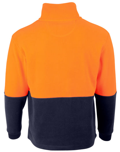 Winning Spirit Hi-vis Polar Fleece Zip Jacket (SW84)