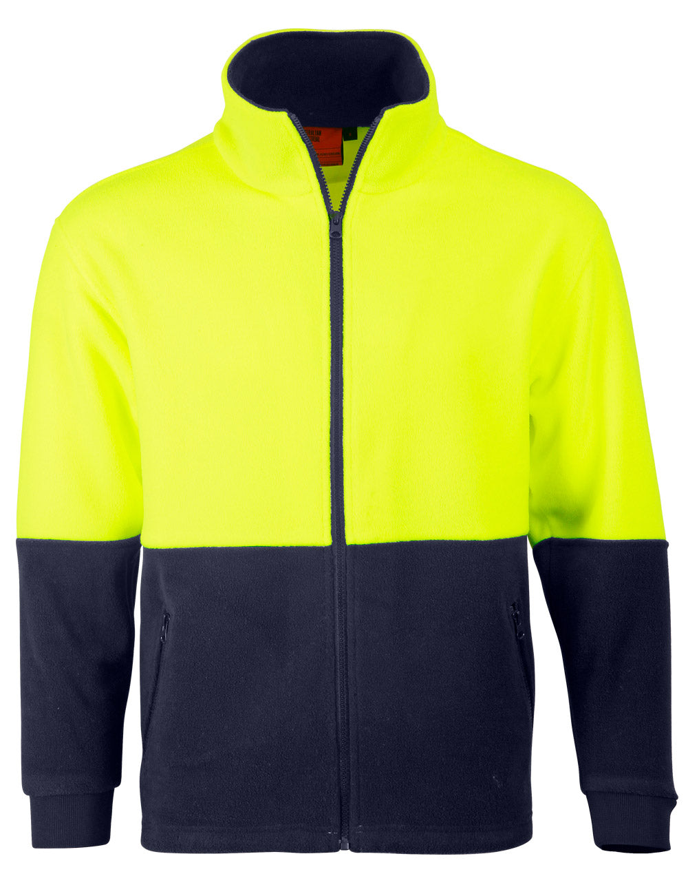 Winning Spirit Hi-vis Polar Fleece Zip Jacket (SW84)