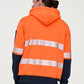 Winning Spirit Hi-Vis Two Tone Safety Hoodies With Segmented Tapes (SW88)