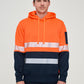 Winning Spirit Hi-Vis Two Tone Safety Hoodies With Segmented Tapes (SW88)