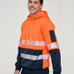 Winning Spirit Hi-Vis Two Tone Safety Hoodies With Segmented Tapes (SW88)