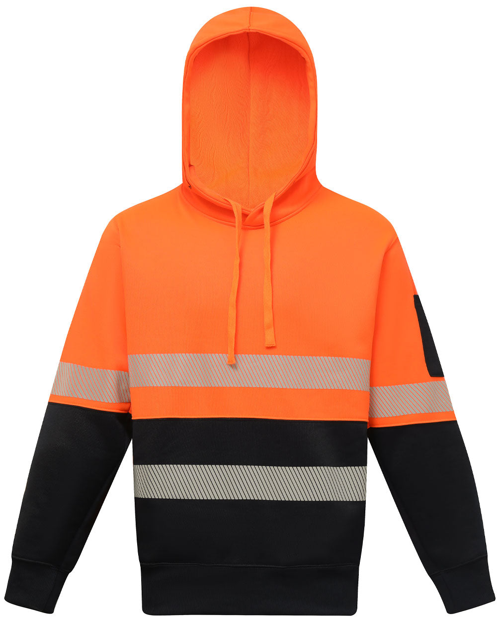 Winning Spirit Hi-Vis Two Tone Safety Hoodies With Segmented Tapes (SW88)