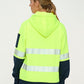 Winning Spirit Hi-Vis Two Tone Safety Hoodies With Segmented Tapes (SW88)