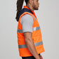 Winning Spirit Unisex Hi Vis Hooded Puffer Vest (SW93)