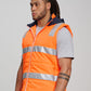 Winning Spirit Unisex Hi Vis Hooded Puffer Vest (SW93)