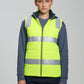 Winning Spirit Unisex Hi Vis Hooded Puffer Vest (SW93)