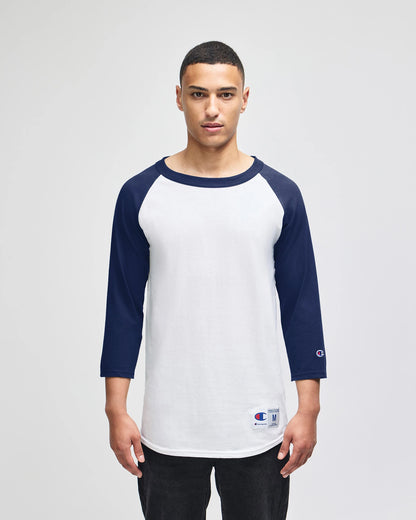 Champion Adult Raglan Baseball T-Shirt (T137)