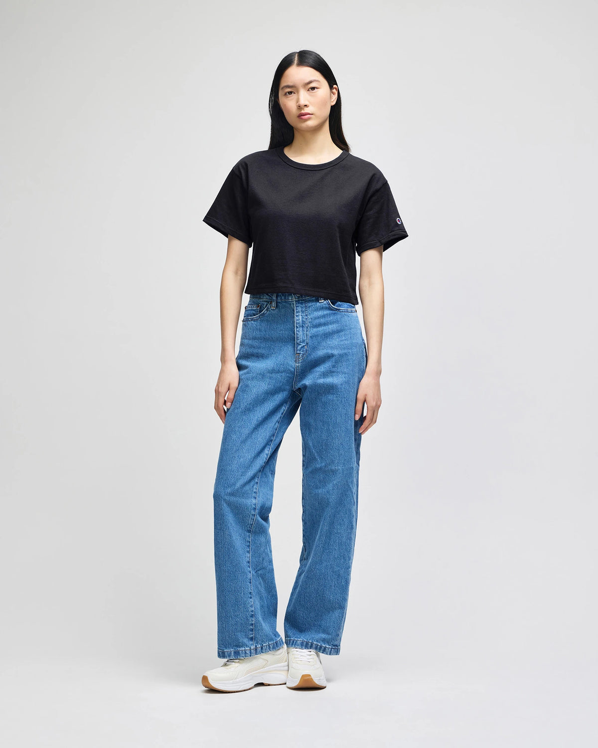 Champion Women's Cropped T-Shirt (T453W)