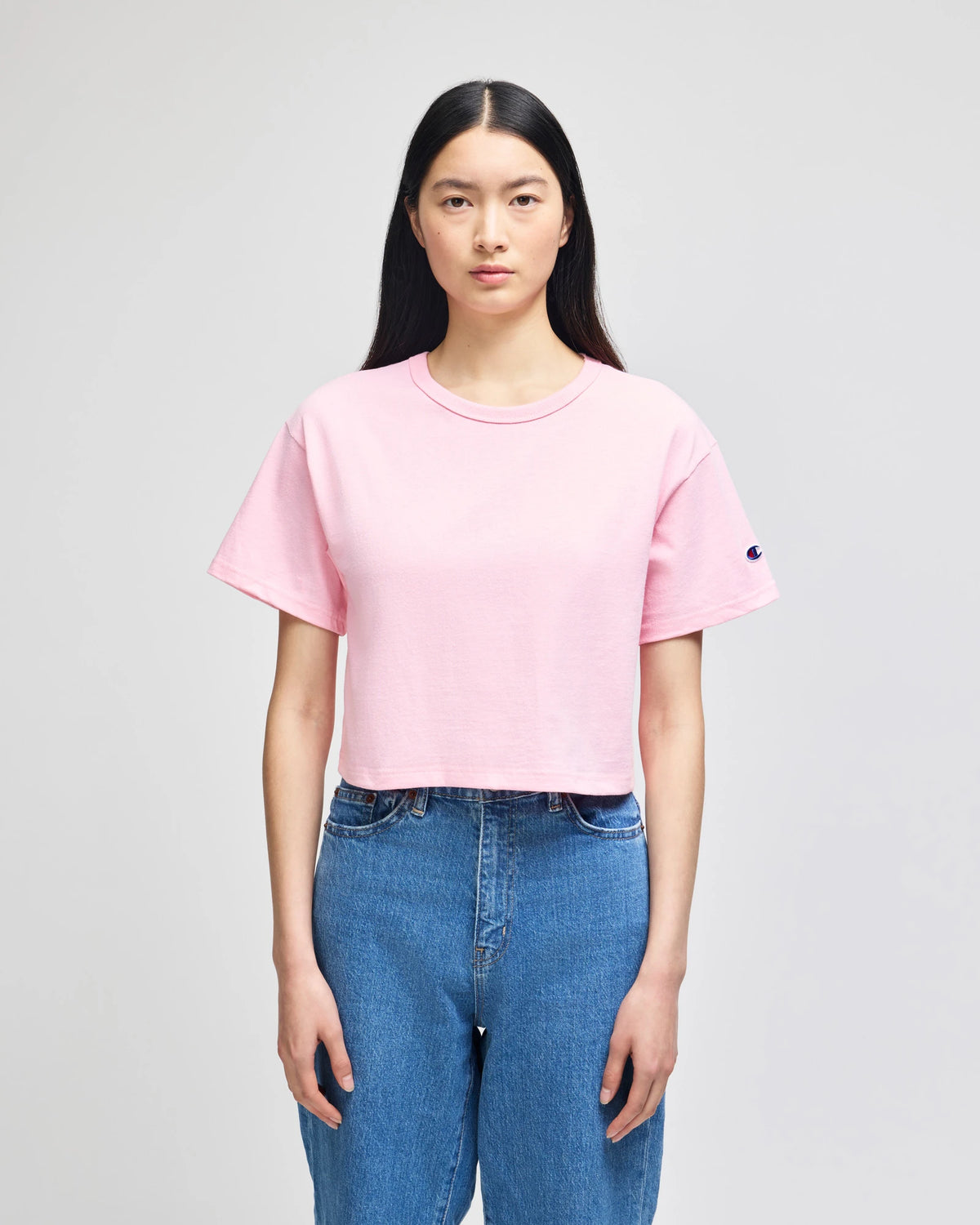 Champion Women's Cropped T-Shirt (T453W)