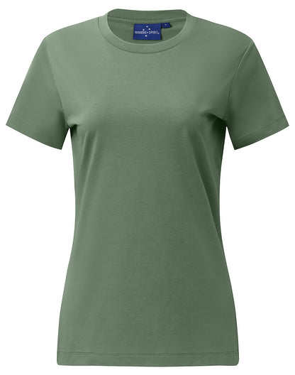 Winning Spirit Premium Cotton Face Tee Ladie's (TS44)