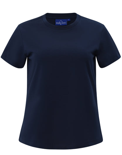 Winning Spirit Premium Cotton Face Tee Ladie's (TS44)