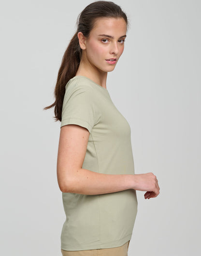 Winning Spirit Premium Cotton Face Tee Ladie's (TS44)