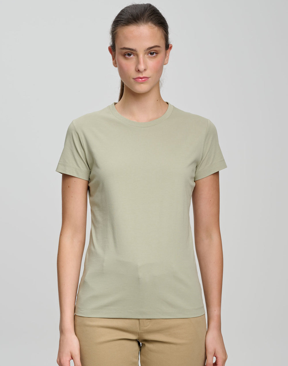 Winning Spirit Premium Cotton Face Tee Ladie's (TS44)