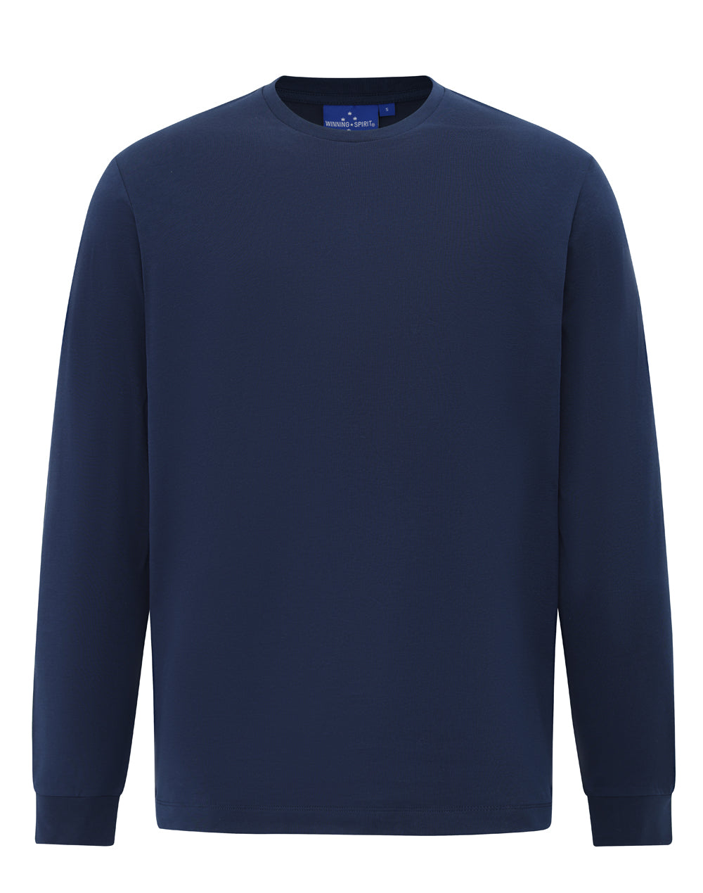 Winning Spirit Mens Premium Cotton Face L/S Tee (TS47)