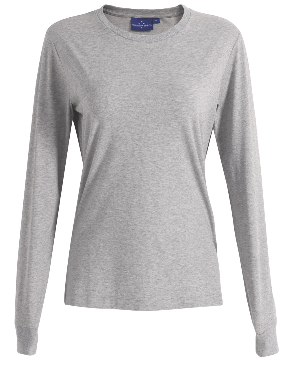 Winning Spirit Ladies Premium Cotton Face L/S Tee (TS48)