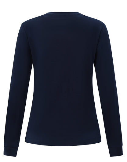 Winning Spirit Ladies Premium Cotton Face L/S Tee (TS48)