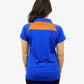 Be Seen Ladies Sleeve Polo Shirt With Striped Collar 2nd Color (The Cobra)