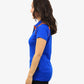 Be Seen Ladies Sleeve Polo Shirt With Striped Collar 2nd Color (The Cobra)