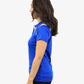 Be Seen Ladies Sleeve Polo Shirt With Striped Collar 2nd Color (The Cobra)