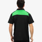 Be Seen Men's Sleeve Polo Shirt With Striped Collar 1st Color (The Viper)