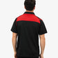 Be Seen Men's Sleeve Polo Shirt With Striped Collar 1st Color (The Viper)