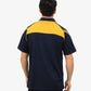 Be Seen Men's Sleeve Polo Shirt With Striped Collar 2nd Color (The Viper)