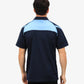 Be Seen Men's Sleeve Polo Shirt With Striped Collar 2nd Color (The Viper)