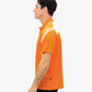 Be Seen Men's Sleeve Polo Shirt With Striped Collar 2nd Color (The Viper)