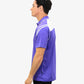 Be Seen Men's Sleeve Polo Shirt With Striped Collar 2nd Color (The Viper)