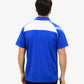 Be Seen Men's Sleeve Polo Shirt With Striped Collar 2nd Color (The Viper)