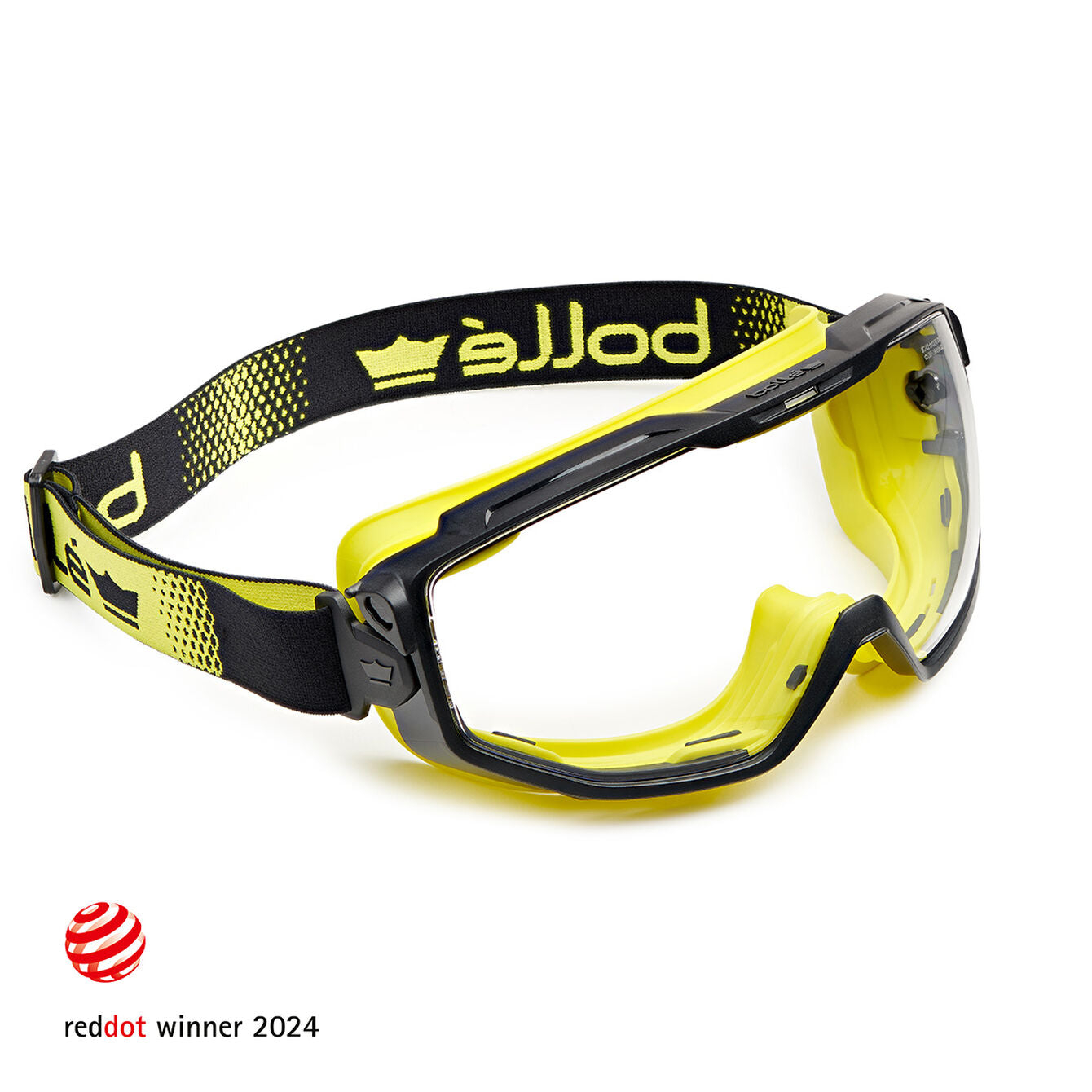 Bolle Safety Universal Clear/Vented safety goggle -(UNIVGN10W)