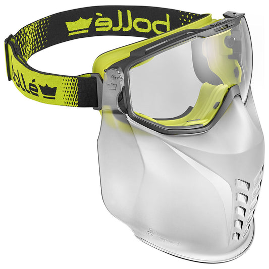 Bolle Safety Universal Clear/Vented with foam safety goggle -(UNIVGN12W)