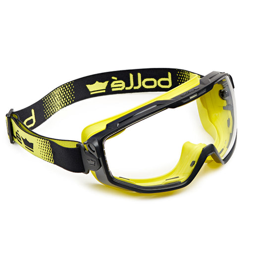 Bolle Safety Universal Clear/Vented with foam safety Goggle-(UNIVGN14W)
