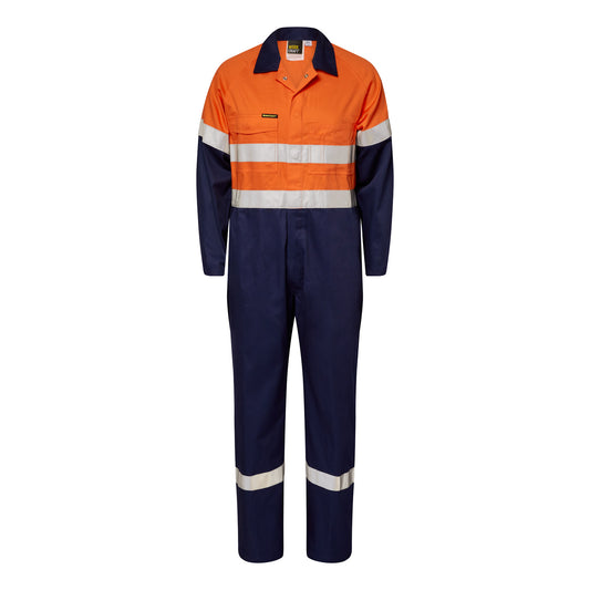 Workcraft Light Hi Vis Coverall Csr Tape (WC3070)
