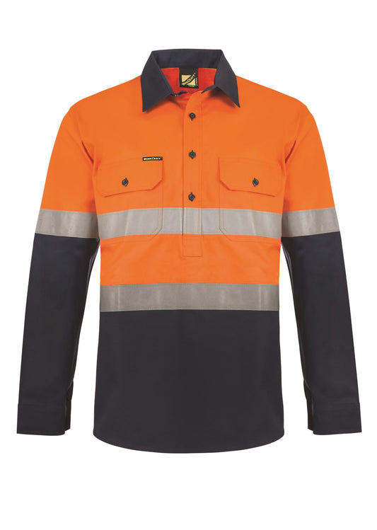 Workcraft Hivis Shirt With Semi Gusset (WS6032)
