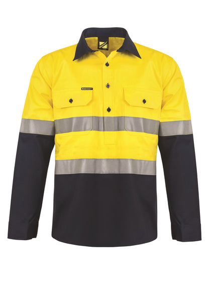 Workcraft Hivis Shirt With Semi Gusset (WS6032)