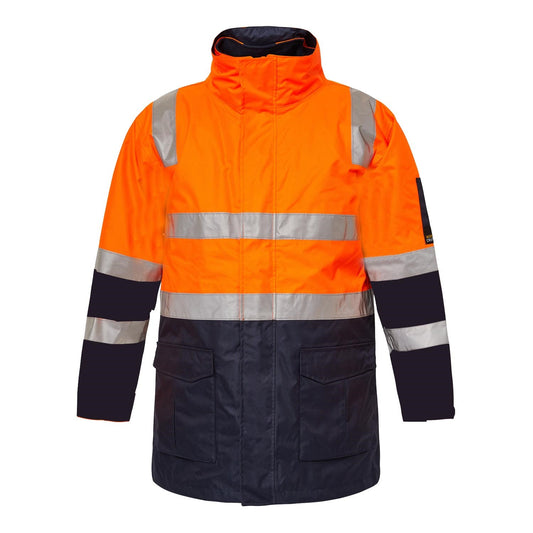 Workcraft Hi Vis 6 in 1 Jacket With Tape (WW9032)