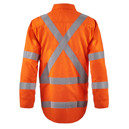 Flamebuster Mens HRC2 Openfront Rail Shirt (FSV028A)