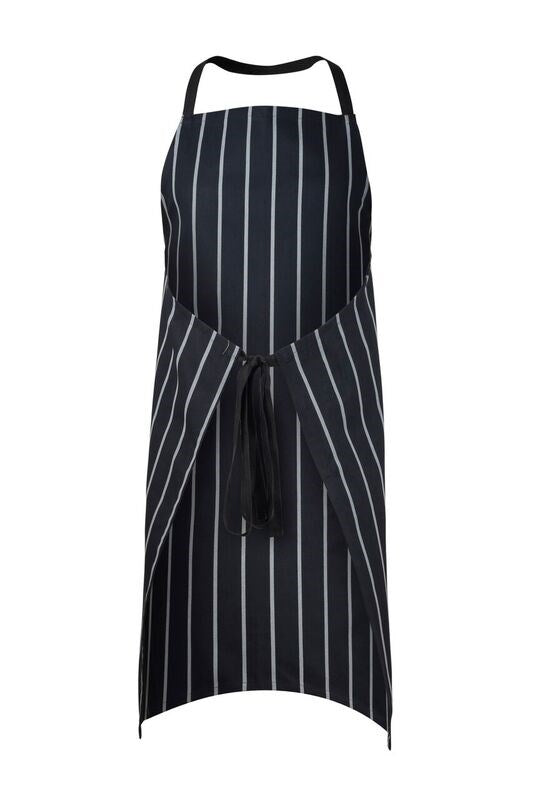 Chefscraft Full Bib Cafe Stripe Apron (CA005)