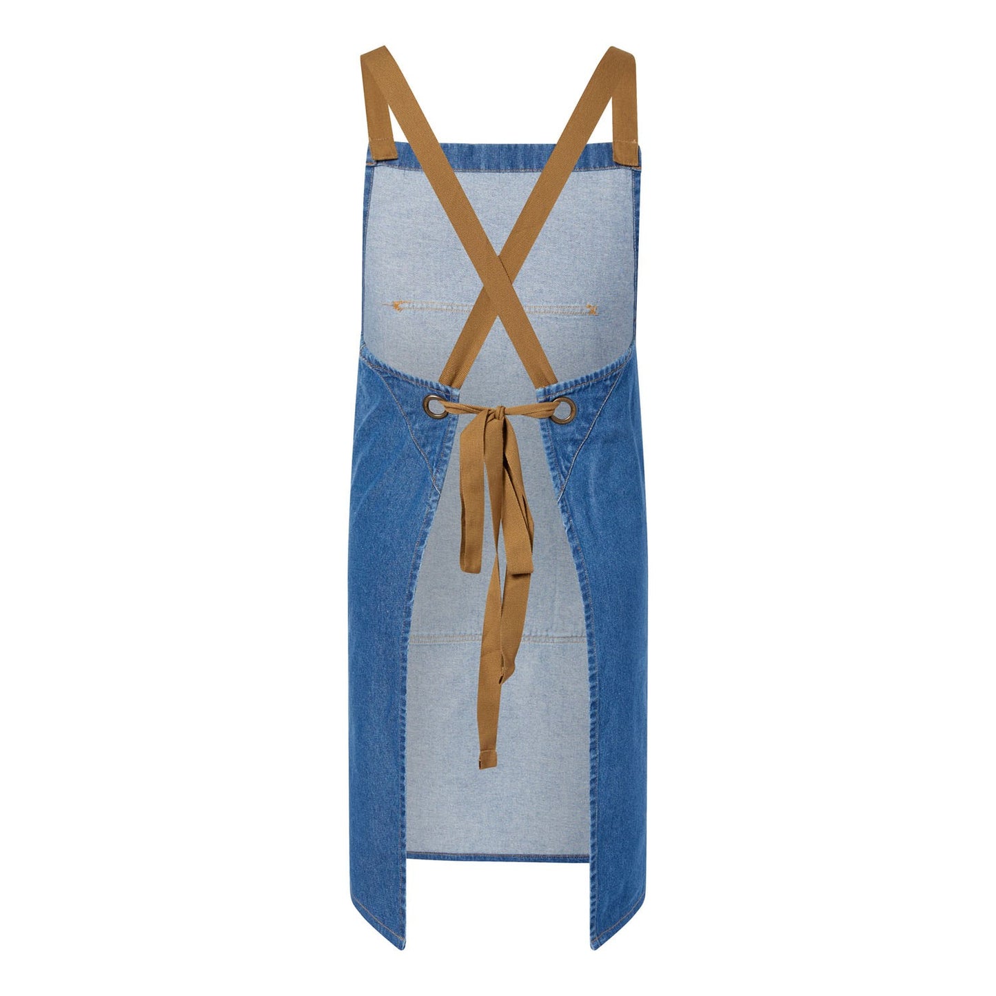 Chefscraft Denim Bib Apron With Pouch Pkt (CA033)
