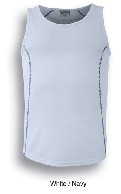 Bocini Men's Stitch Singlet-(CT0926)