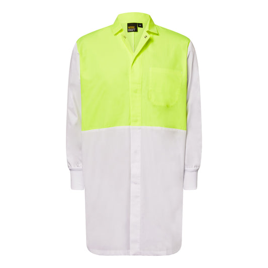 Workcraft Dustcoat Internal Pocket Hivis (WJ1123)