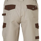 Winning Spirit  Mens Stretch Cargo Work Shorts With Design Panel Treatments (WP23)