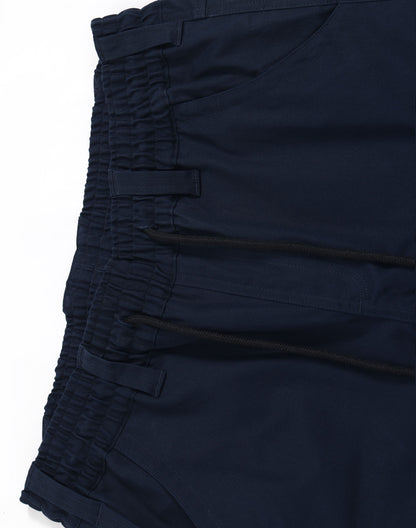 Winning Spirit Unisex Cotton Stretch Drill Cuffed Work Pants With Tapes (WP28HV)