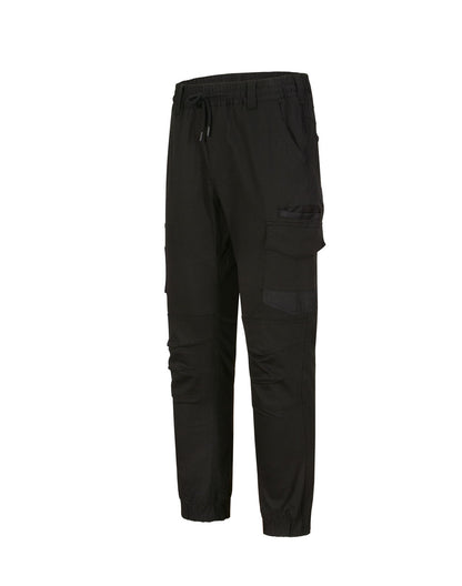 Winning Spirit Unisex Cotton Stretch Drill Cuffed Work Pants (WP28)