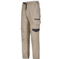 Winning Spirit Unisex Cotton Stretch Drill Cuffed Work Pants (WP28)