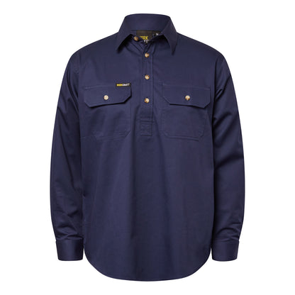 Workcraft Lightweight Closed Front Shirt  (WS3029)