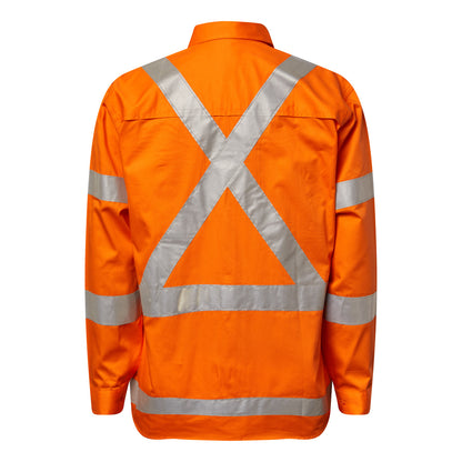 Workcraft X Pattern - Nsw Rail Shirt-ls (WS6010)