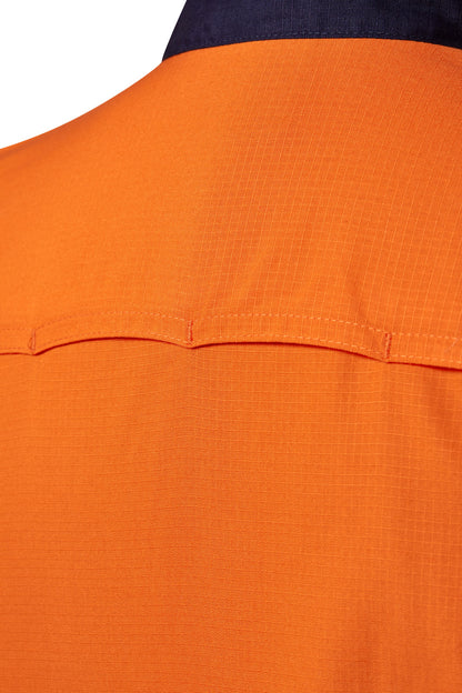 Workcraft Hivis Ripstop Shirt Tape-ls (WS6068)